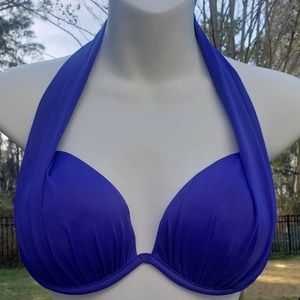 New Venus Cobalt Blue Marilyn Bikini Top DDD